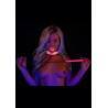 TABOOM Collier-Laisse phosphorescent Glow Pink Taboom